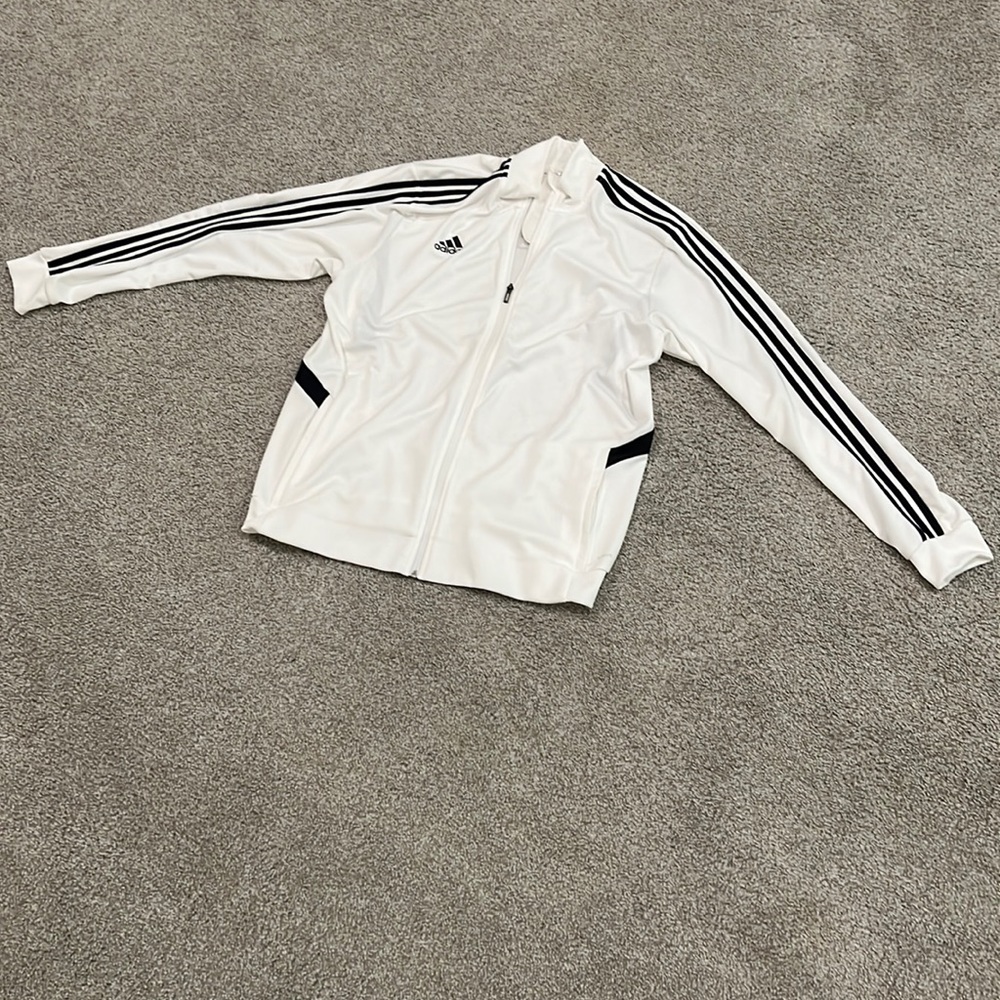 adidas Men's Essentials Warm-Up 3-Stripes Track Top
